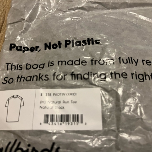 Allbirds natural run tee - Picture 4 of 4